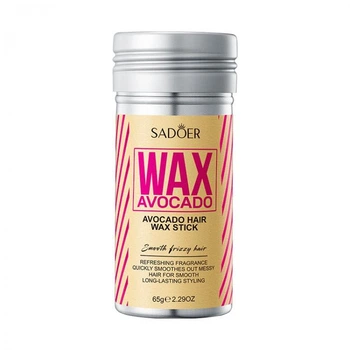 Віск для укладання волосся з екстрактом авокадо SADOER Avocado Hair WAX STICK, восковий стік для волосся, 65 г