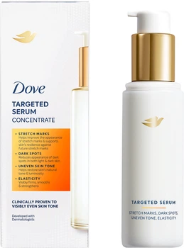 Концентрована сироватка 4 в 1 для тіла Dove  4-in-1 Concentrate Serum для рівного сяючого тону шкіри 100 мл (8720181804137)
