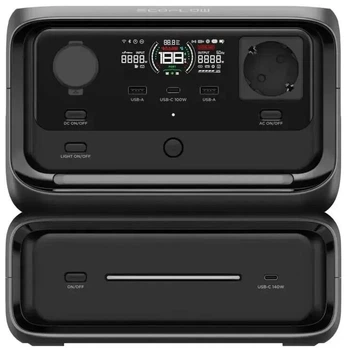 Зарядна станція EcoFlow RIVER 3 MAX / 572 Вт⋅год / LiFePO4 (EFRIVER3Max-EU-CBOX)