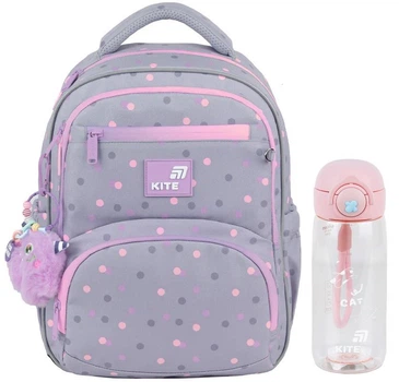 Рюкзак шкільний + пляшечка Kite Education Cute Monster K26-773M-3