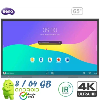 Інтерактивна панель BenQ RE6504 дисплей 65" Android 14 EDLA 8/64Gb