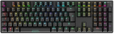 Klawiatura bezprzewodowa Sharkoon Skiller SGK36W Huano Red Switches Black (4044951040483)