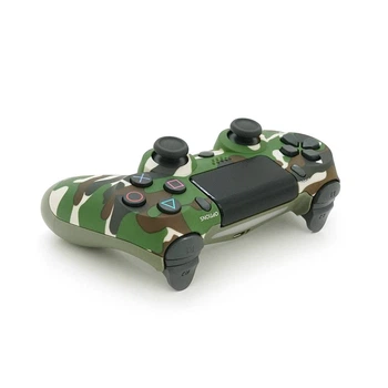 Геймпад Brazzers бездротовий для PS4 Wireless DUALSHOCK 4, роз'єм для навушників, LED light bar, Haki-Green, 3.7V, 600mAh, Blister-box (UG-35972)