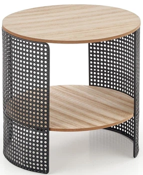 Ława Halmar TRAFICA Naturalny / czarny (V-CH-TRAFICA-LAW) (5905248108516)