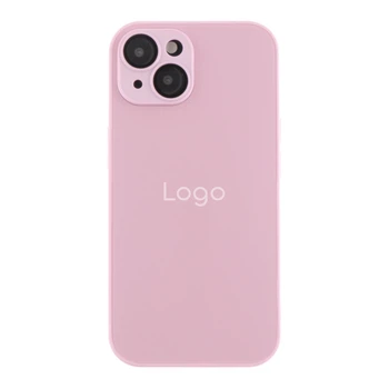 Чохол AG-Glass Matte Camera Lens with Magsafe для iPhone 15 Chanel Pink