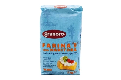 Борошно Granoro Farina "0" tipo Manitoba, пакування 1 кг