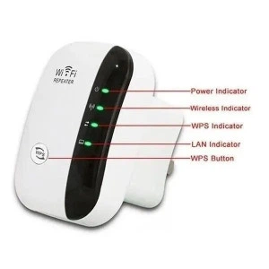 Wi-Fi усилитель сигнала репиттер 300Mb до 300 метров 2.4 ГГц