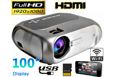 Проектор Full HD 1920x1080 100" HDMI