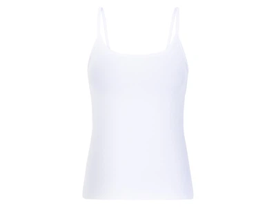 Майка с узкими бретелями для женщины Esmara LYCRA® 493217 L Белый