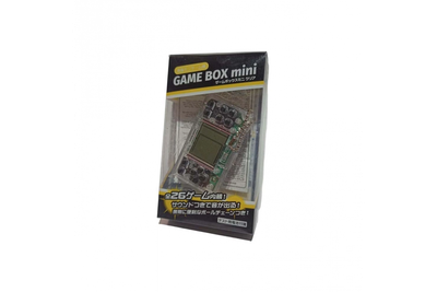 Брелок игровая консоль Game Box Mini 26в1 прозрачный белый пластик 8 битный экран