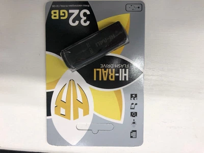 Накопитель USB 32GB Hi-Rali черный скорость 90MB/s USB 3.0