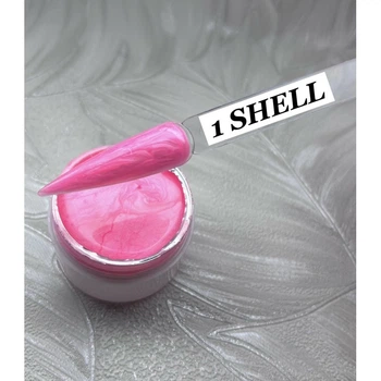 Гель для наращивания ногтей Shell №01, 15 мл (Арт. 463)