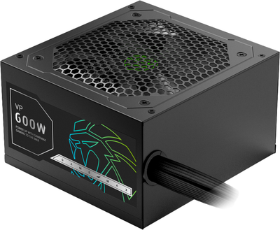 Zasilacz Gamemax VP 600S 600W 80 Plus Bronze Black (VP 600S)