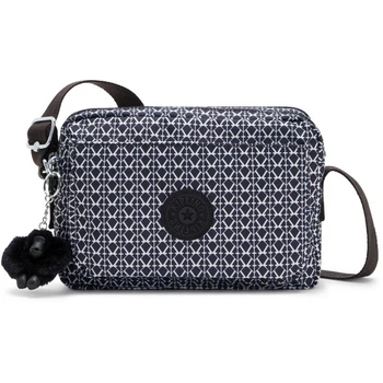 Сумка Kipling ABANU M Signature Print (DD2)