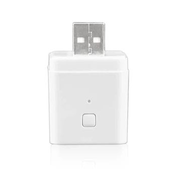 Розумний адаптер (перемикач) USB Wi-Fi (12V/2.5A Max) Tuya SmartLife WHITE