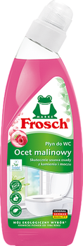 Засіб для чищення унітазу Frosch з малиновим оцтом 750 мл (4009175946003)