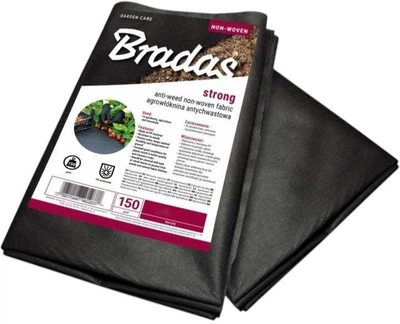 Агроволокно Bradas 150 г/м² 1.6 x 5 м Черное (AWB15016005)