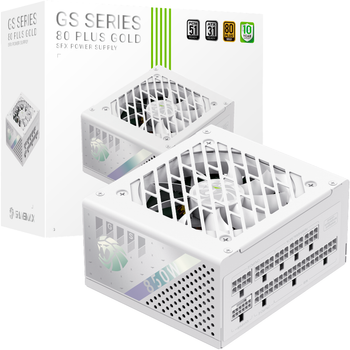 Zasilacz Gamemax GS 850G SFX 80 Plus Gold White (GS 850G WH)