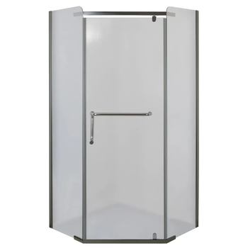 Душевая кабина с низким поддоном Mixxus LINES SCT01-90x90x198-TR GRAPHITE прозрачное стекло 6мм