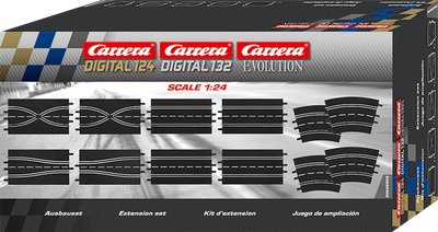 Zestaw przedłużający do toru samochodowego Carrera Evo/D132/D124 (4007486269569)