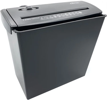 Знищувач документів Media-Tech MT215, A4, 80g х 5, CD/DVD, 9,5 л., P-1, O-1