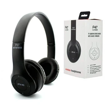 Бездротові навушники Wireless P47 Bluetooth 5.0 з мікрофоном та FM-приймачем