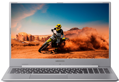 Ноутбук 17.3" MEDION Akoya S17405 Intel Core i5-1135G7 RAM 8GB SSD 512GB Windows 11 Алюмінієвий корпус (UKR)