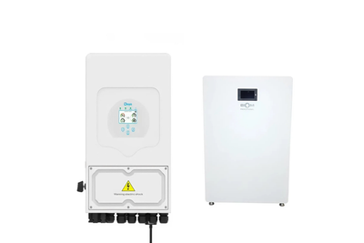 Комплект автономного енергопостачання інвертор Deye SUN-8K-SG05LP1-EU 8 кВт + акумулятор Biom Professional BALFP-512200-V1 10.24 кВт·год