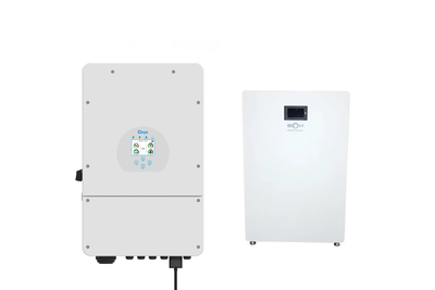 Комплект автономного енергопостачання інвертор Deye SUN-10K-SG02LP1-EU-AM3 10 кВт + акумулятор Biom Professional BALFP-512200-V1 10.24 кВт·год