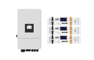 Комплект автономного энергоснабжения инвертор Deye SUN-12K-SG05LP3-EU 12 кВт +три батареи Biom Professional BALFP-R512100-UNI 5.12 кВт·ч