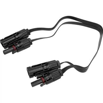 Кабель для подключения микроинвертора к солнечным панелям EcoFlow Super Flat Solar Connector Cable (EFL-SuperFlatMC4Cable) [115508]