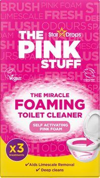 Порошок для чищення унітазу The Pink Stuff 3 x 100 г (5060033821664)