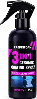 Керамическое покрытие для кузова Prepinfoam (жидкое стекло) 100мл