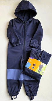 Софтшелл комбинезон на флисе Lupilu 86-92 см Softshell водонепроницаемый для мальчиков 892077