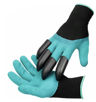 Садовые перчатки Garden Gloves LY-557 с когтями, водонепроницаемые, универсальные