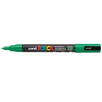 Маркер-краска uni POSCA 0.9-1.3мм зеленый (PC-3M.Green)
