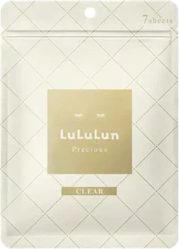 Антивікова освітлююча маска для обличчя LuLuLun Precious Clear White Face Mask 7 шт (4582305068894)