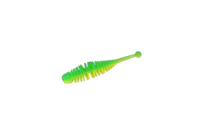 Cилікон Berkley PowerBait Power Naiad 3см 12шт, колір: Sprng Grn/Snsne Ylw (4322016001)