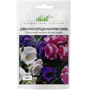 Колокольчики средние махровые смесь / 0,2 г