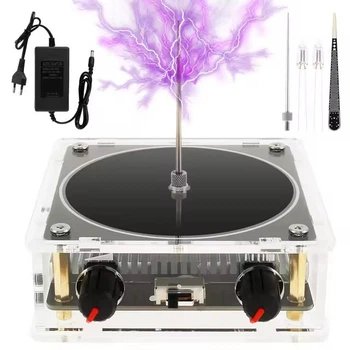 Музыкальная катушка Тесла UKC FG Tesla Coil 100 Вт с Bluetooth (FG Tesla Coil 10), серебристый