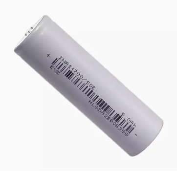 Аккумулятор Li-Ion EVE INR21700-50Е, 21700 3.7V 5000 mAh 3C 15A випуклий контакт