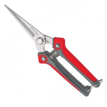 Секатор для винограда 200 мм, INOX, двухкомпонентная рукоятка INTERTOOL FT-1015 (20801)