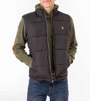Мужской жилет U.S.POLO ASSN воротник-стойка L черный