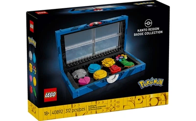 Конструктор LEGO Колекція значків регіону Канто 312 деталей (40892)