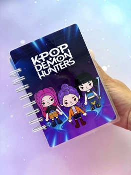 K-pop демон хнтер игра на липучках лепучках тока бока к-поп охотницы на блокнот книжка охотничьих кпоп