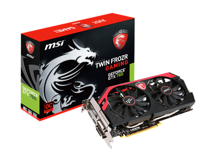 Відеокарта GeForce GTX 760 2GB MSI Gaming Twin Frozr (N760 TF 2GD5/OC) Б/В