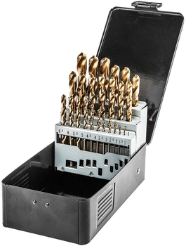Набір свердел по металу Neo Tools 25 шт. (5906692009428)