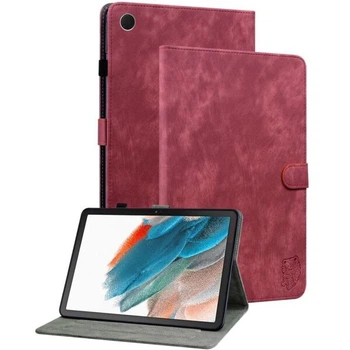 Защитный чехол Deexe Cute Tiger для Samsung Galaxy Tab A9 (X110/115) - Red