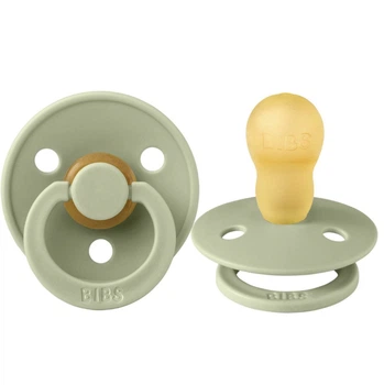 Пустушка BIBS 18+ m Latex Round Sage