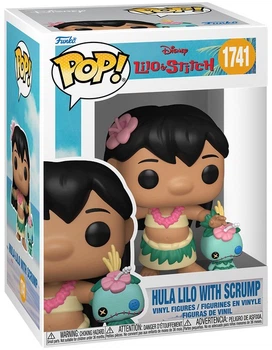 Zestaw figurek Funko POP! Lilo and Stitch Hula Lilo 8.9 cm i Scrump 4.1 cm 90342 (889698903424)